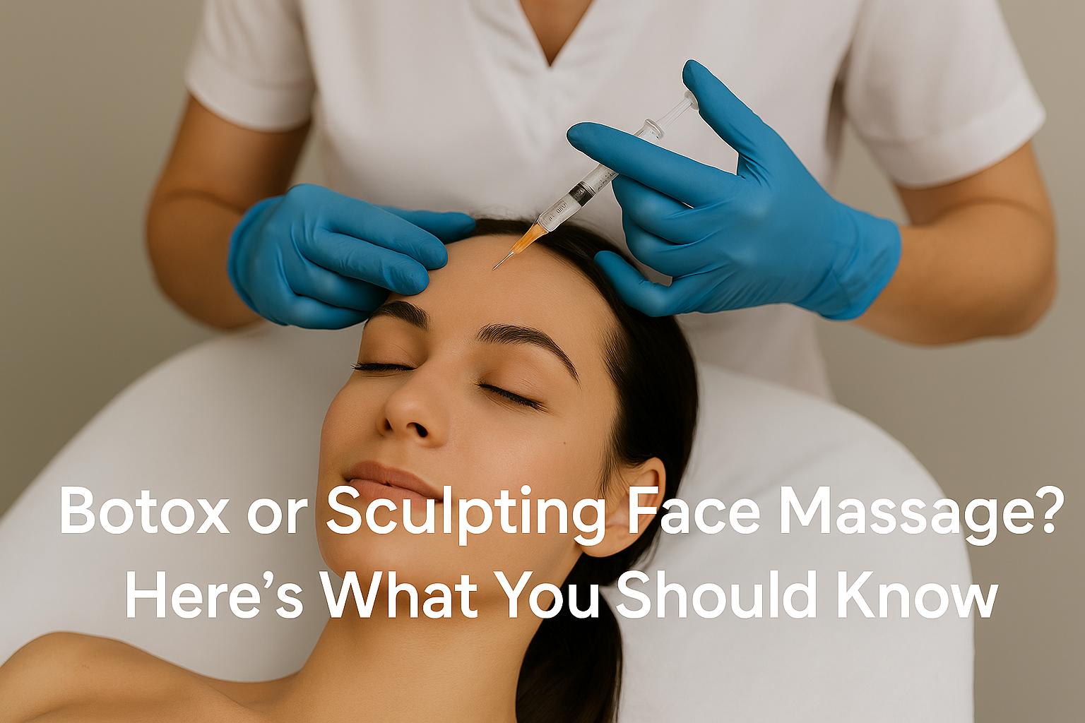 Read more about the article Botox or Sculpting Face Massage? Here’s What You Should Know