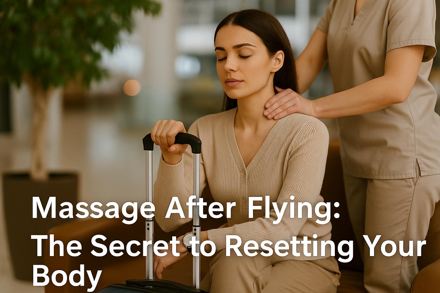 Read more about the article Massage After Flying: The Secret to Resetting Your Body