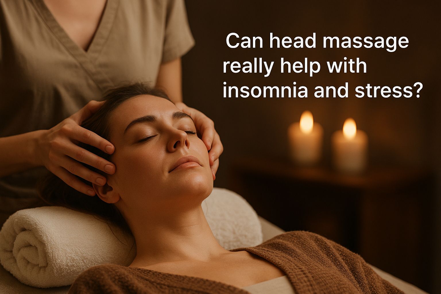 Read more about the article Can Head Massage Really Help with Insomnia and Stress?
