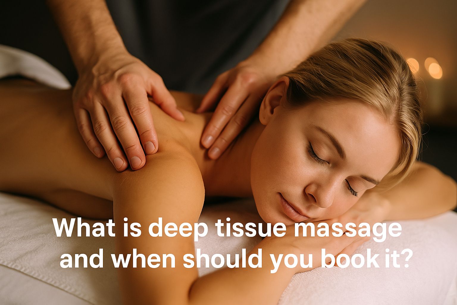 Read more about the article What Is Deep Tissue Massage and When Should You Book It?