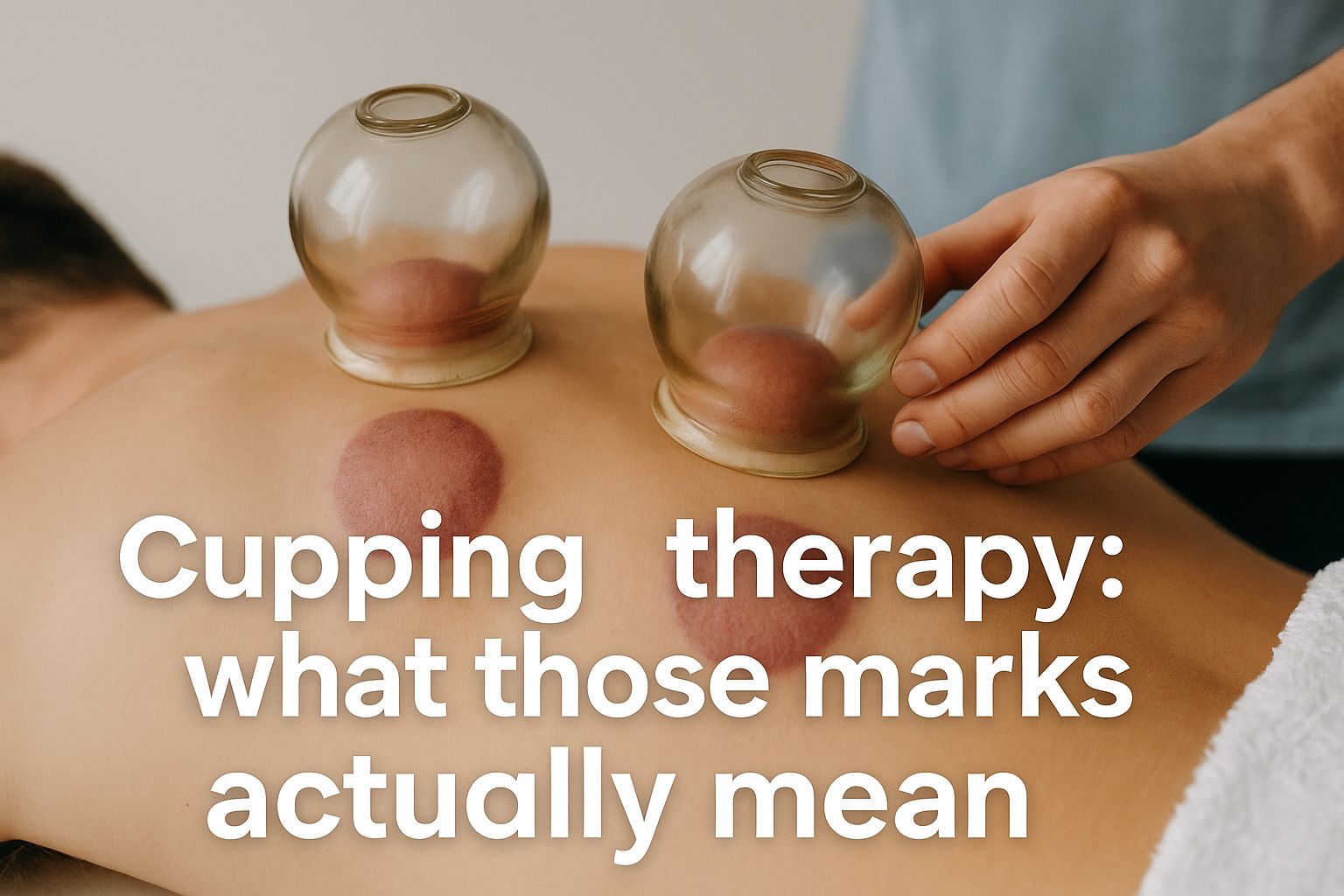 Read more about the article Cupping Therapy: What Those Marks Actually Mean