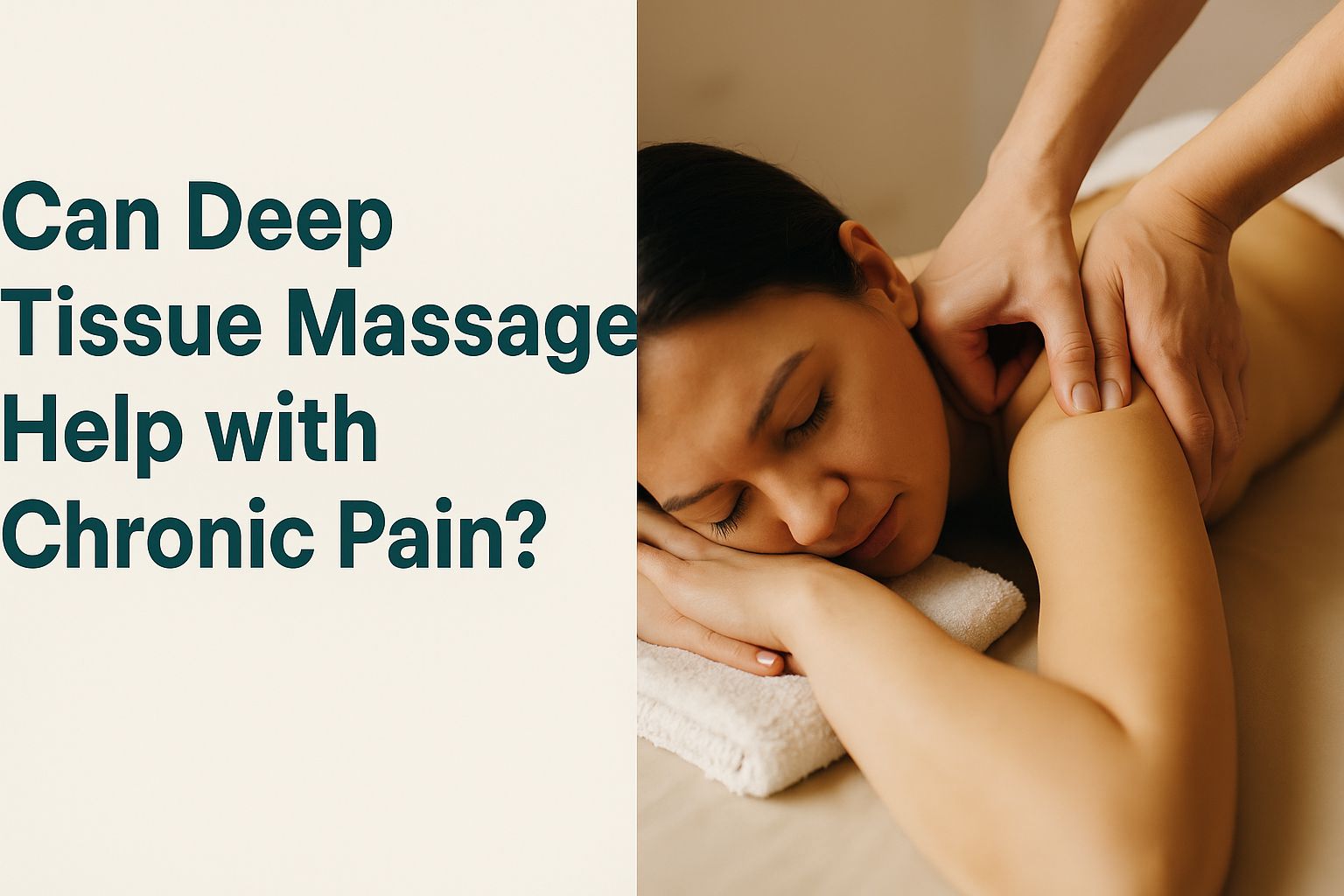 Read more about the article Can Deep Tissue Massage Help with Chronic Pain?