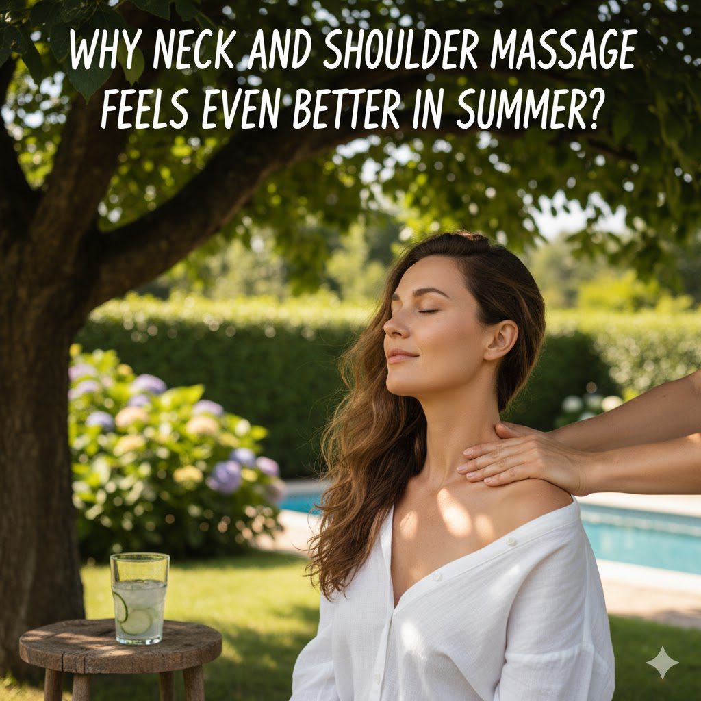 Read more about the article Why Neck & Shoulder Massage Feels Even Better in Summer