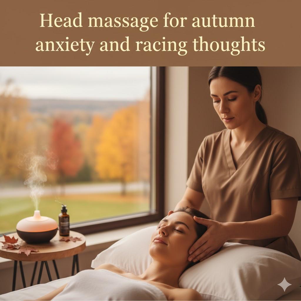 Read more about the article Head Massage for Autumn Anxiety and Racing Thoughts