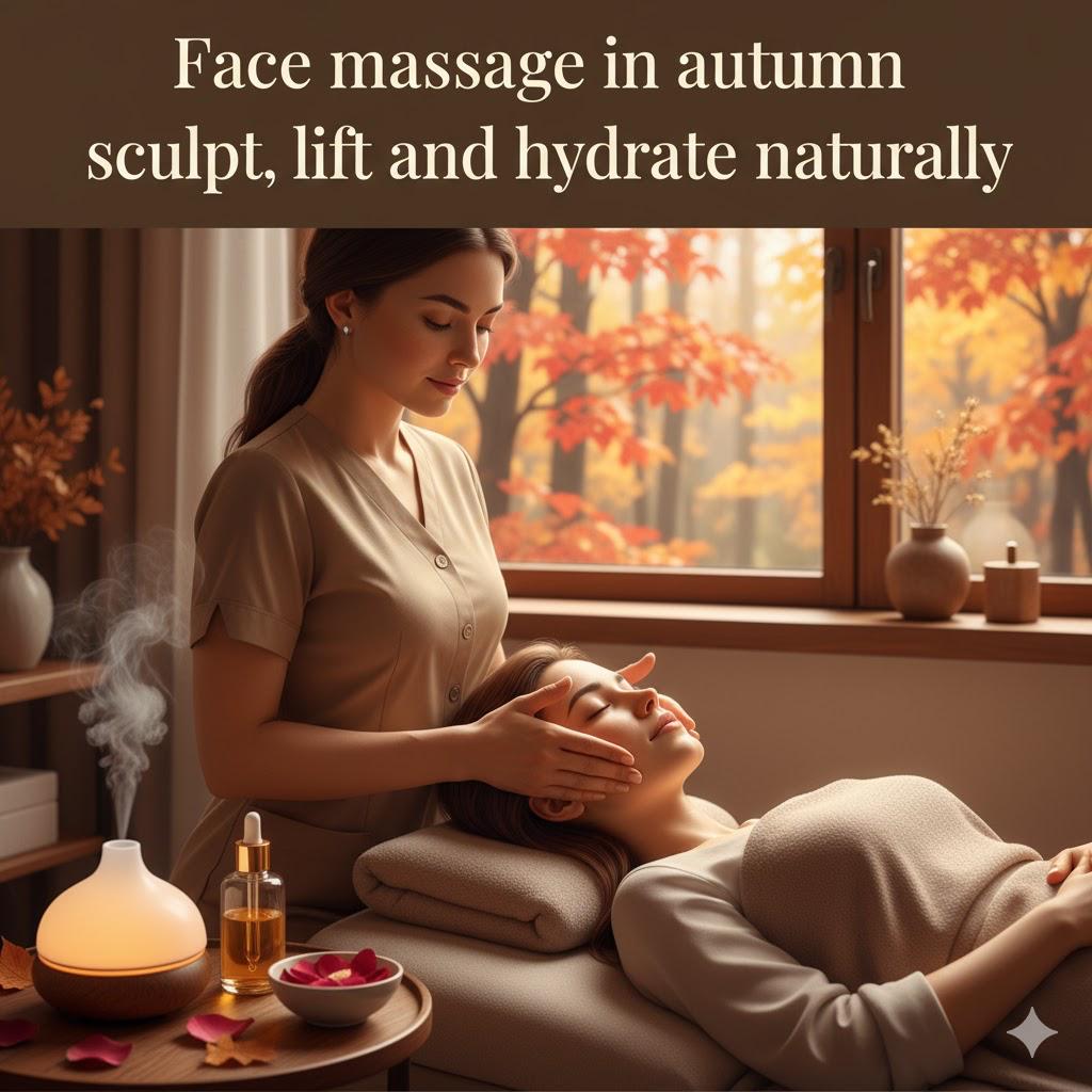 Read more about the article Face Massage in Autumn: Sculpt, Lift, and Hydrate Naturally