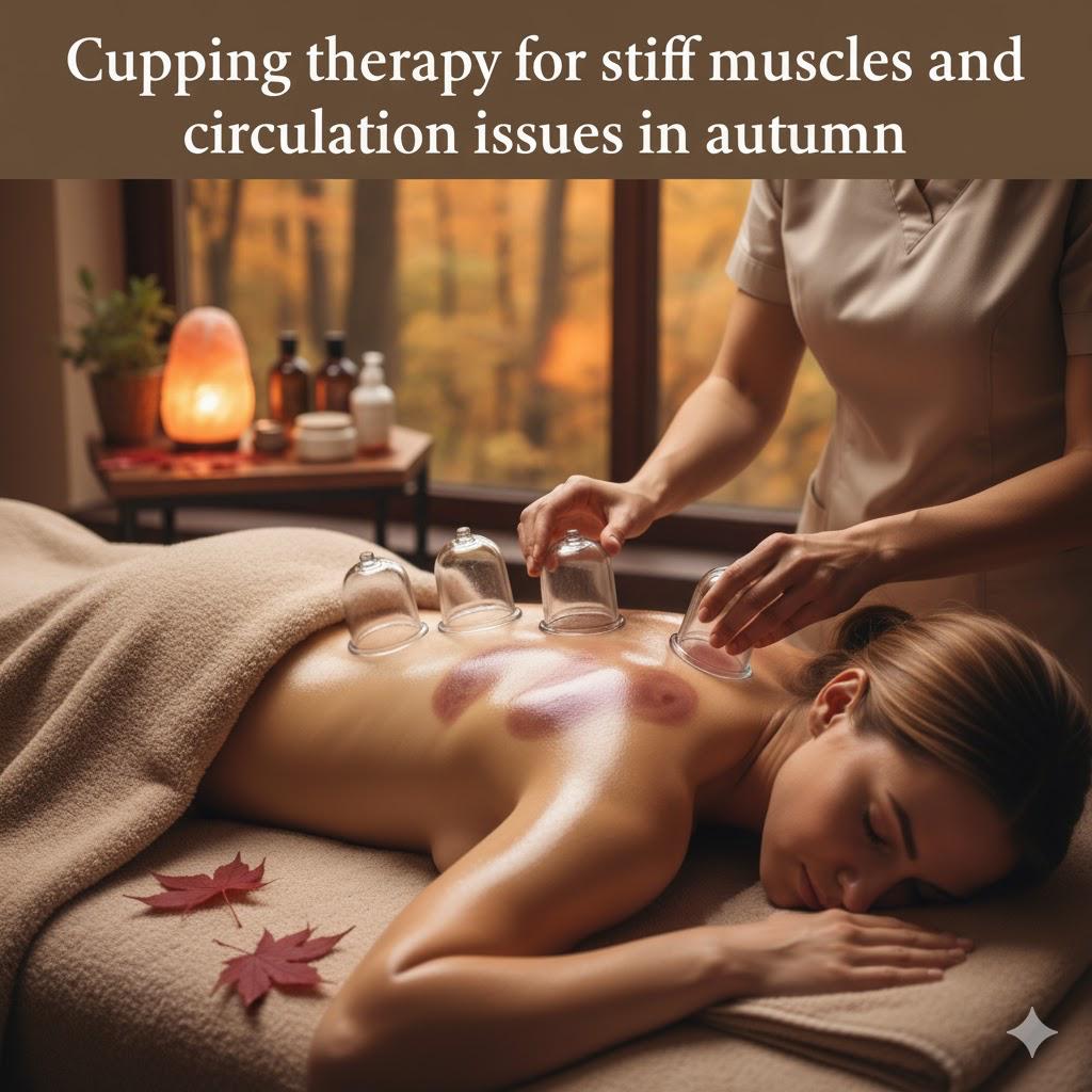 Read more about the article Cupping Therapy for Stiff Muscles and Circulation Issues in Autumn